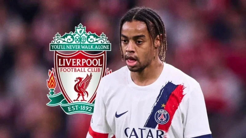 Bradley Barcola đang lọt vào tầm ngắm của Liverpool